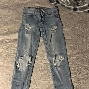 American eagle high waisted jeans